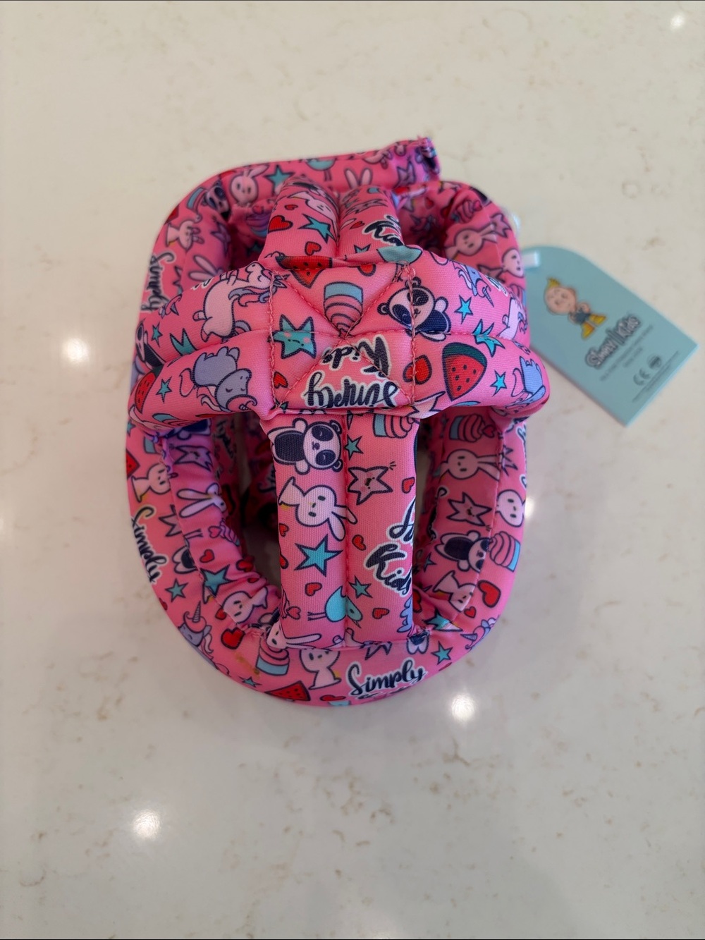 Pink Padded Toddler Head Guard